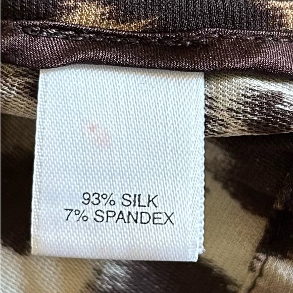 St. John Semi Sheer Leopard Print Jacket - Picture 8 of 12